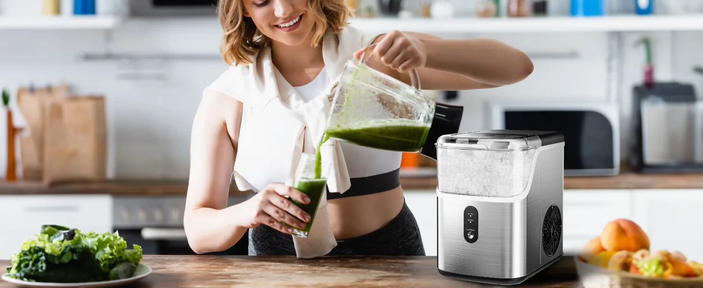 Countertop nugget ice maker