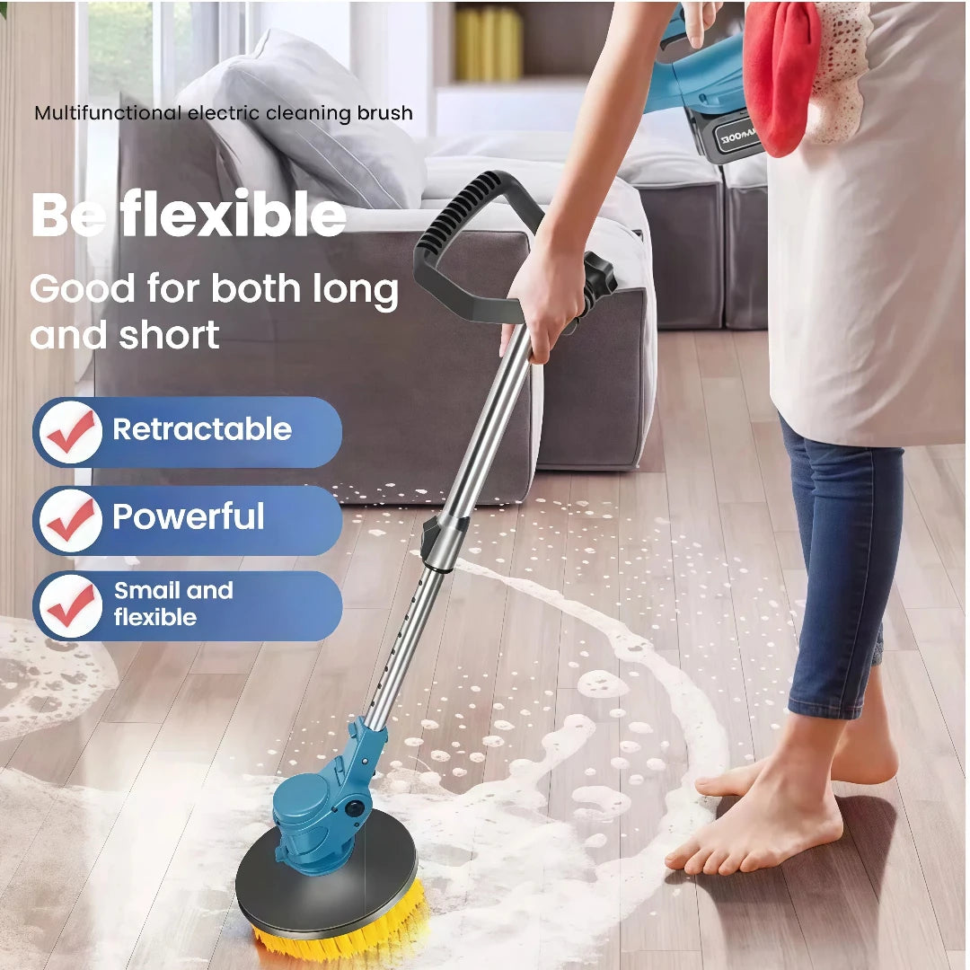 Electric cleaning brush