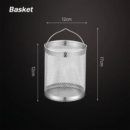 Stainless steel Deep fryer Pot